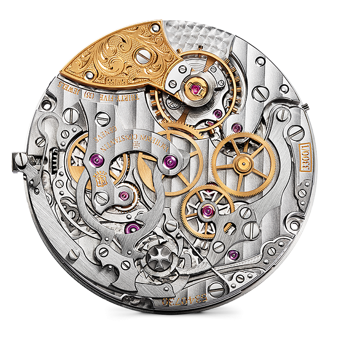 Bộ máy khớp nối ngang Vacheron Constantin 3300 column-wheel chronograph caliber