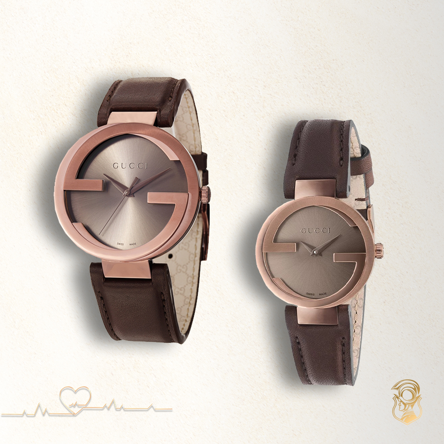 MSP: 70730 Gucci Interlocking Brown Swiss Watch 42mm 28,410,000 - MSP: 66690 Gucci Interlocking Women's Watch 29mm 27,660,000