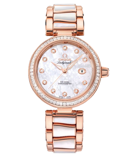 đồng hồ Omega De Ville 425.65.34.20.55.007 Ladymatic 34mm