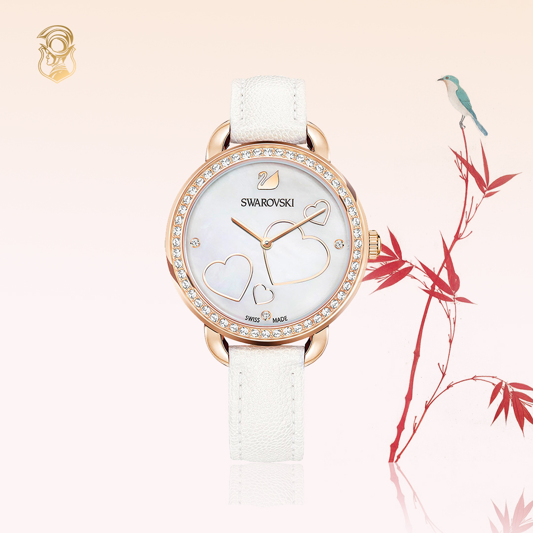 MSP: 84849 Swarovski Aila Day Heart White Watch 37mm 12,250,000