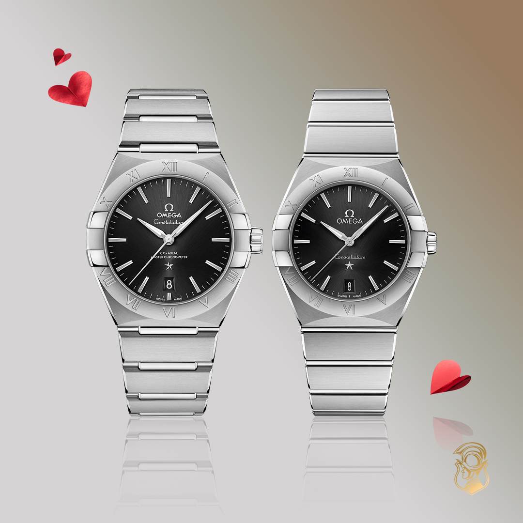 đồng hồ cặp omega constellation 