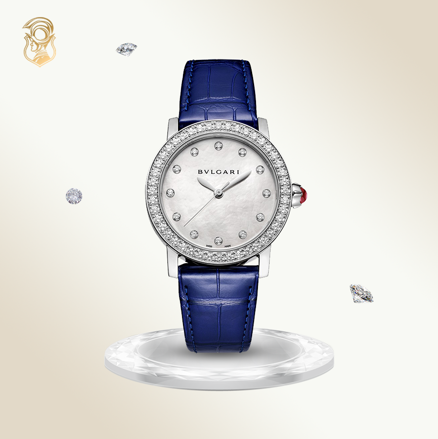 Bvlgari Automatic Diamond 102721 Watch 33mm