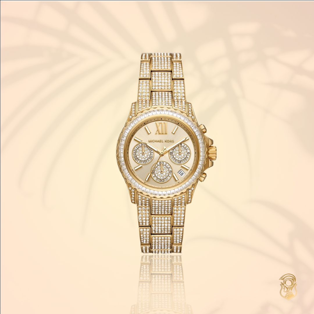 MICHAEL KORS EVEREST CHRONOGRAPH GOLD-TONE WATCH 36MM MSP: 98831 13,514,000 VNĐ