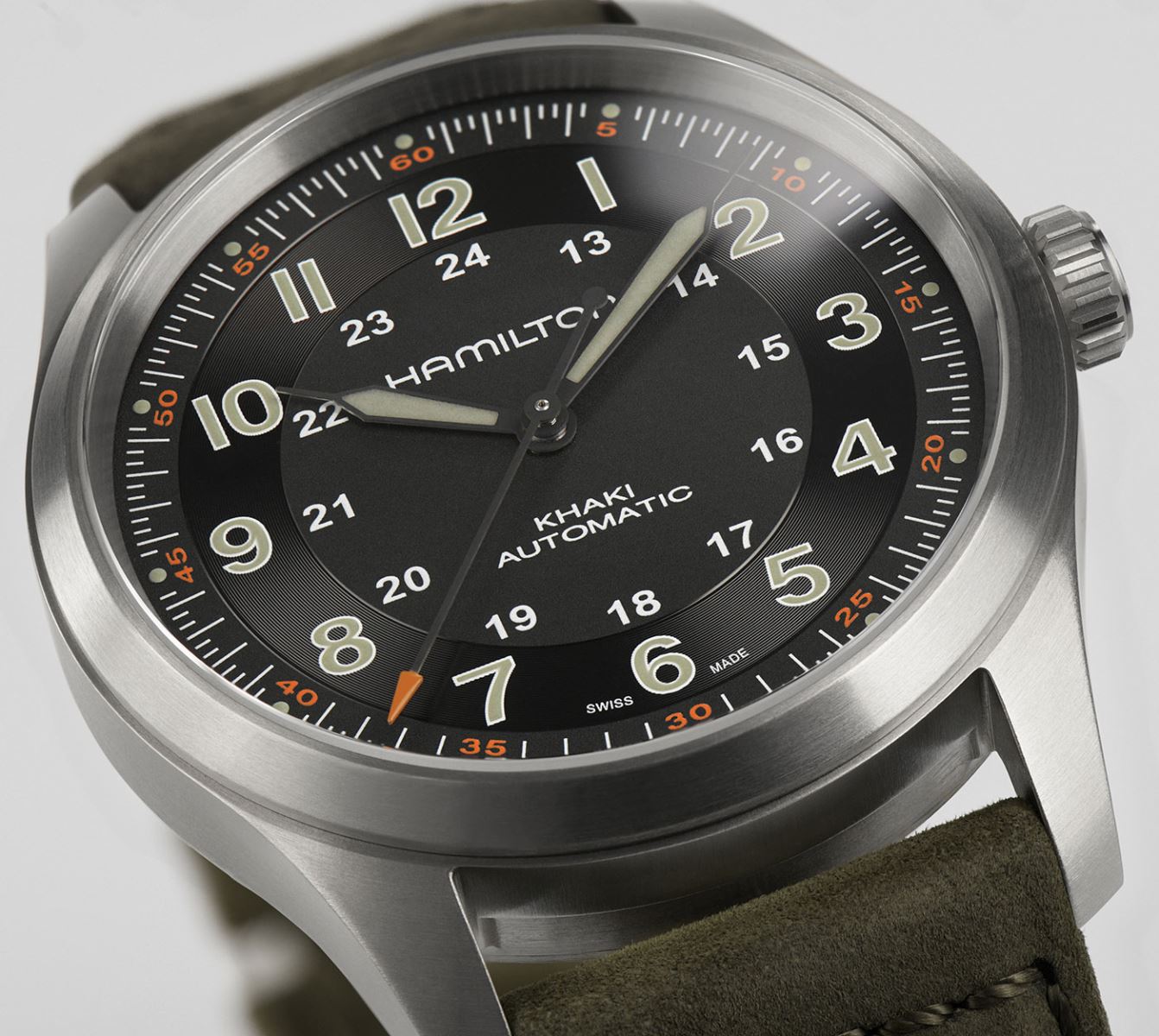 dòng Hamilton Khaki Field Titanium 38mm