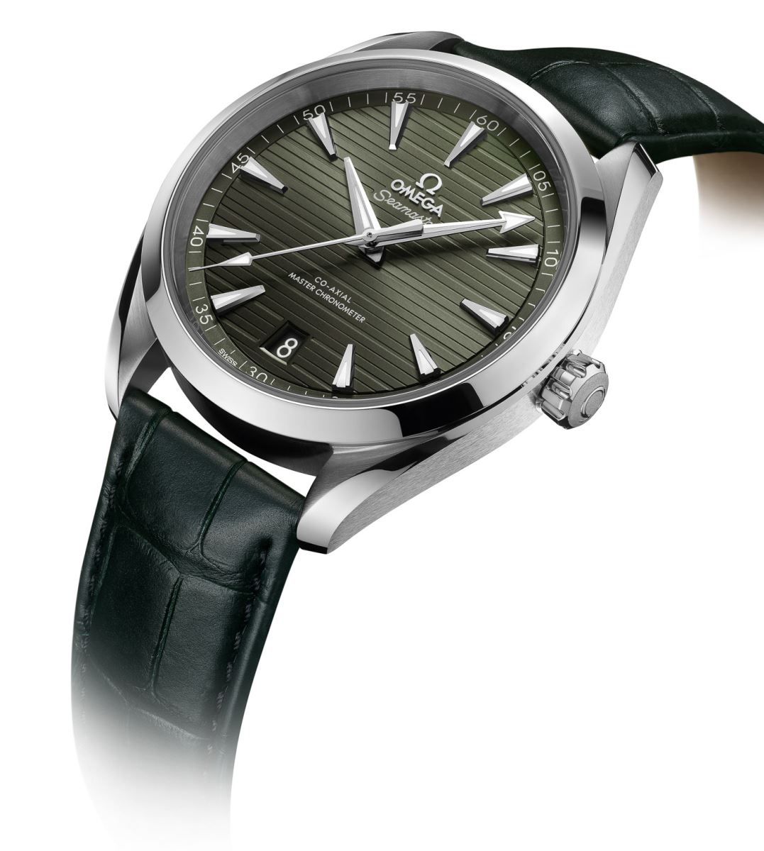 dong ho OMEGA Seamaster Aqua Terra mặt số xanh lá