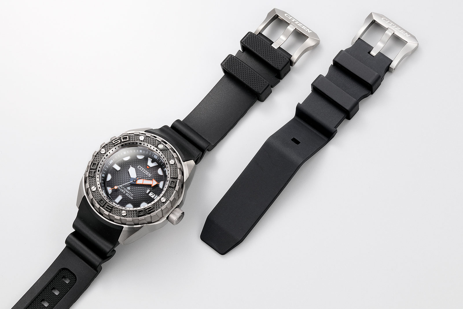 dây đeo đồng hồ lặn citizen Promaster Mechanical Diver 200m