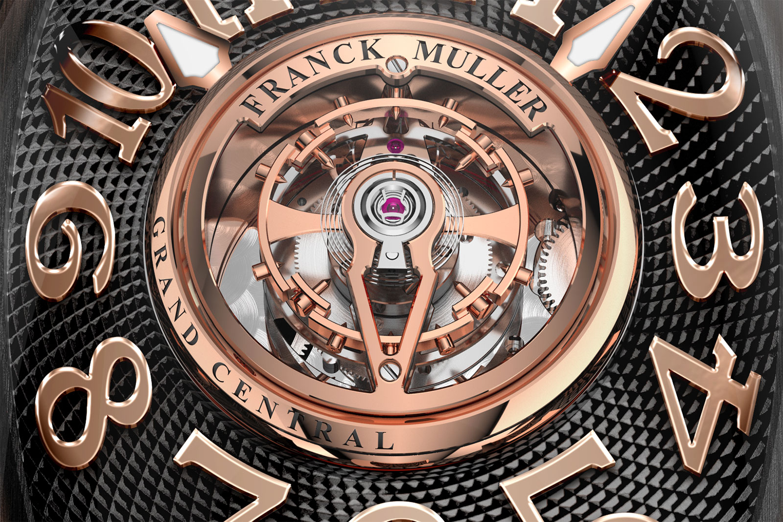 Đồng Hồ Franck Muller Cintrée Curvex Grand Central Tourbillon