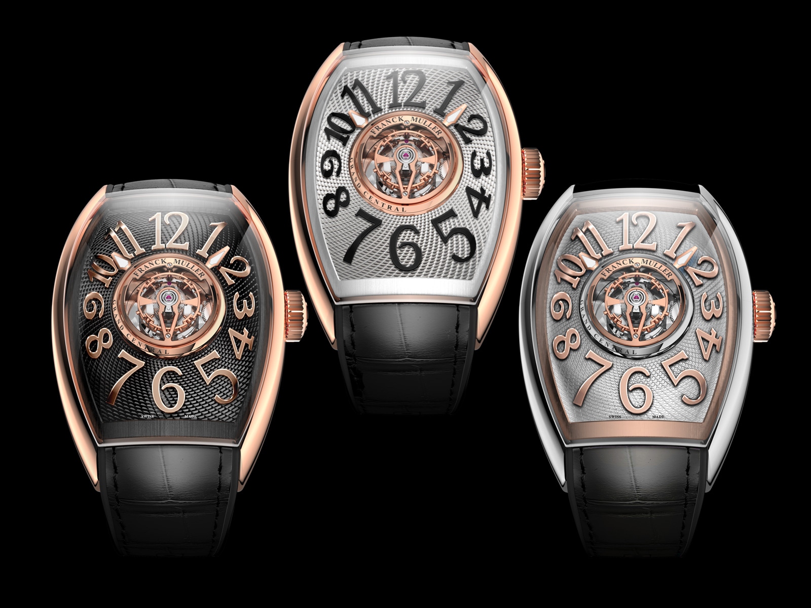 Đồng Hồ Franck Muller Cintrée Curvex Grand Central Tourbillon