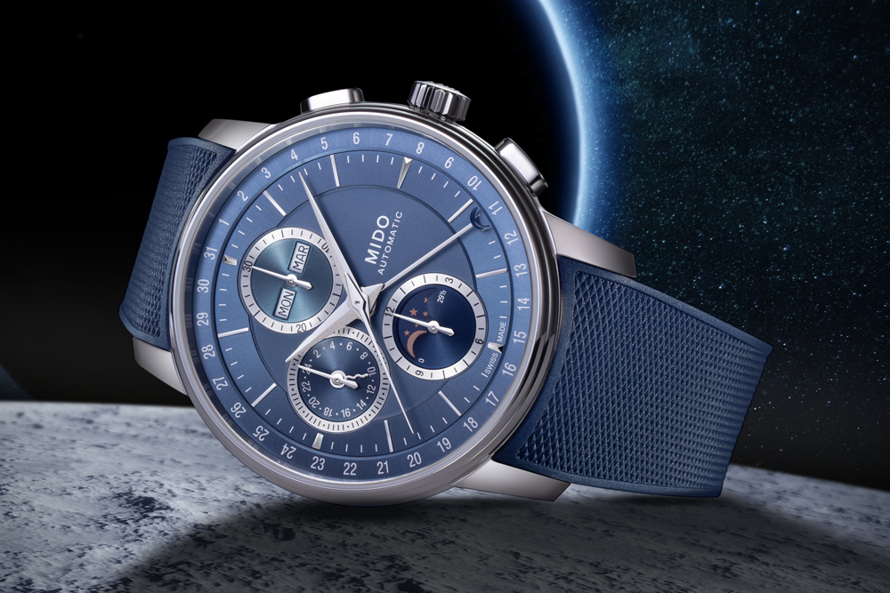 dong-ho-Mido-Baroncelli-Chronograph-Moonphase