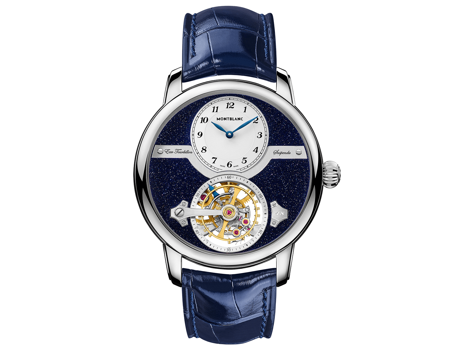 đồng hồ tourbillon montblanc star legacy suspended exo 