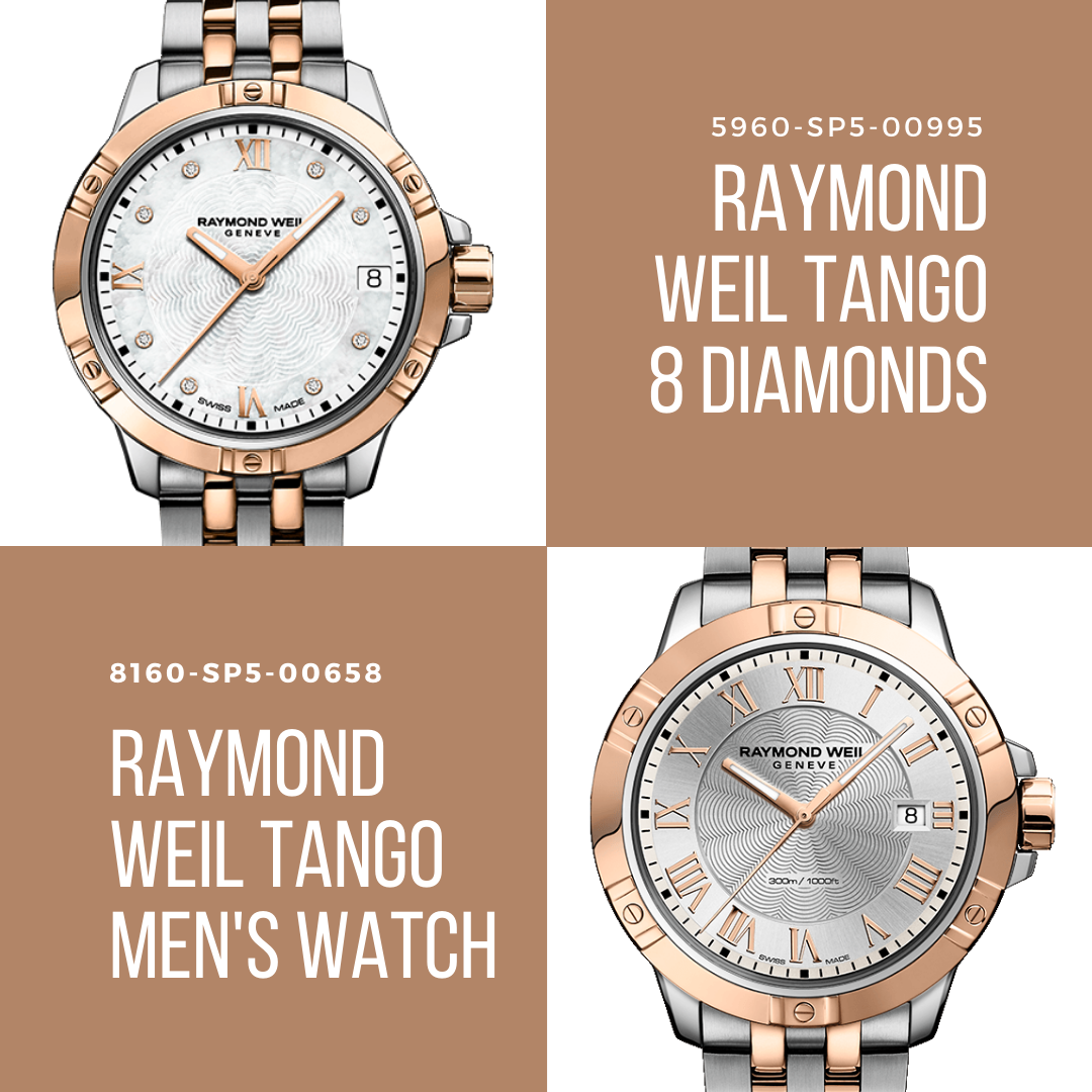 đồng hồ cặp đôi raymond weil 