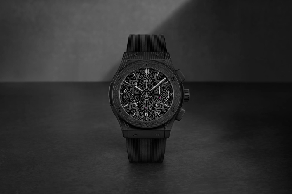 đồng hồ Hublot Aerofusion Chronograph All Black Shepard Fairey