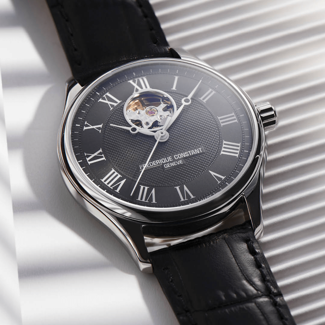 đồng hồ lộ cơ frederique constant classics heart beat automatic 