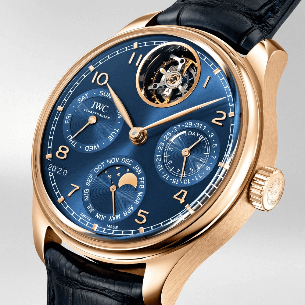 đồng hồ nam automatic IWC Portugieser Perpetual Calendar Tourbillon