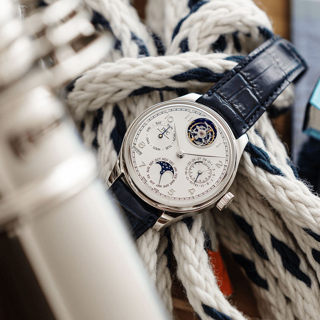 đồng hồ nam automatic iwc Portugieser Perpetual Calendar Tourbillon