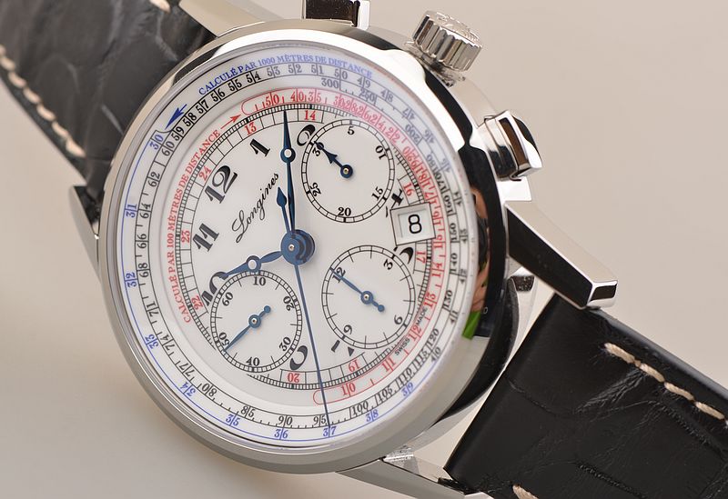 đồng hồ longines Longines Heritage Chronograph Tachymeter Ref. L2.781.4.13.2