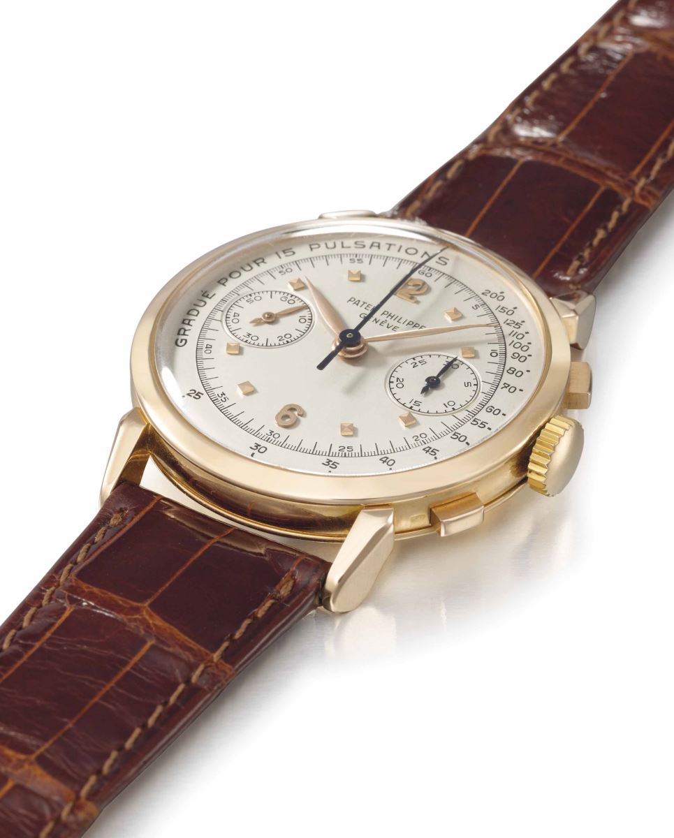 Đồng hồ Patek Philippe Chronograph Pulsations Ref.1579 sản xuất năm 1951