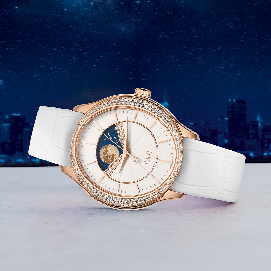 đồng hồ piaget limelight stella moonphase đẹp chính hãng 