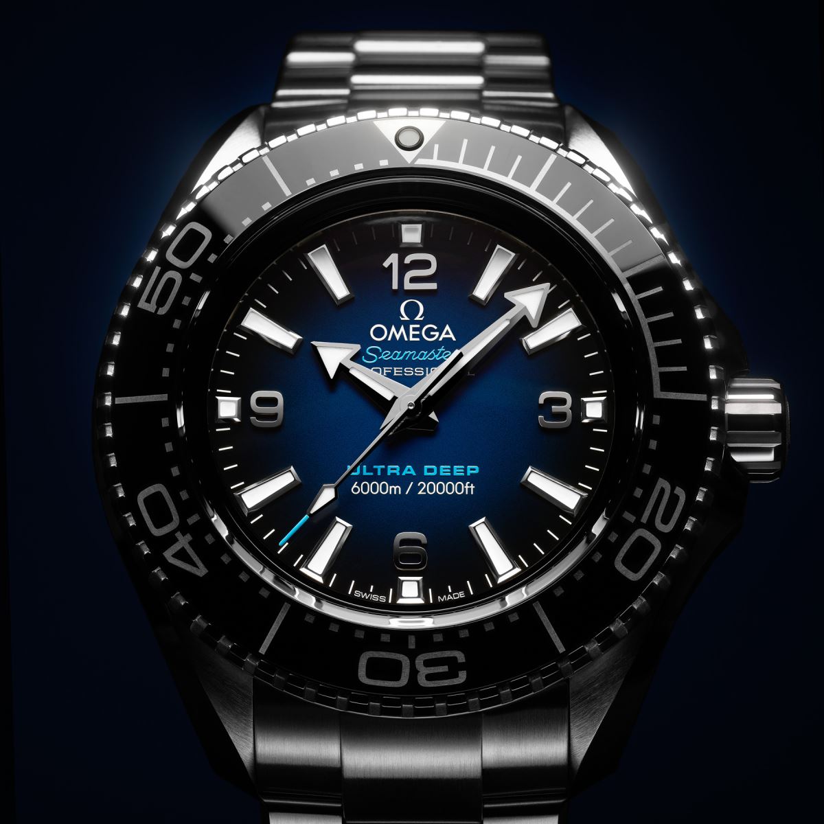 đồng hồ lặn 6000 mét Omega Seamaster Planet Ocean Ultra Deep 