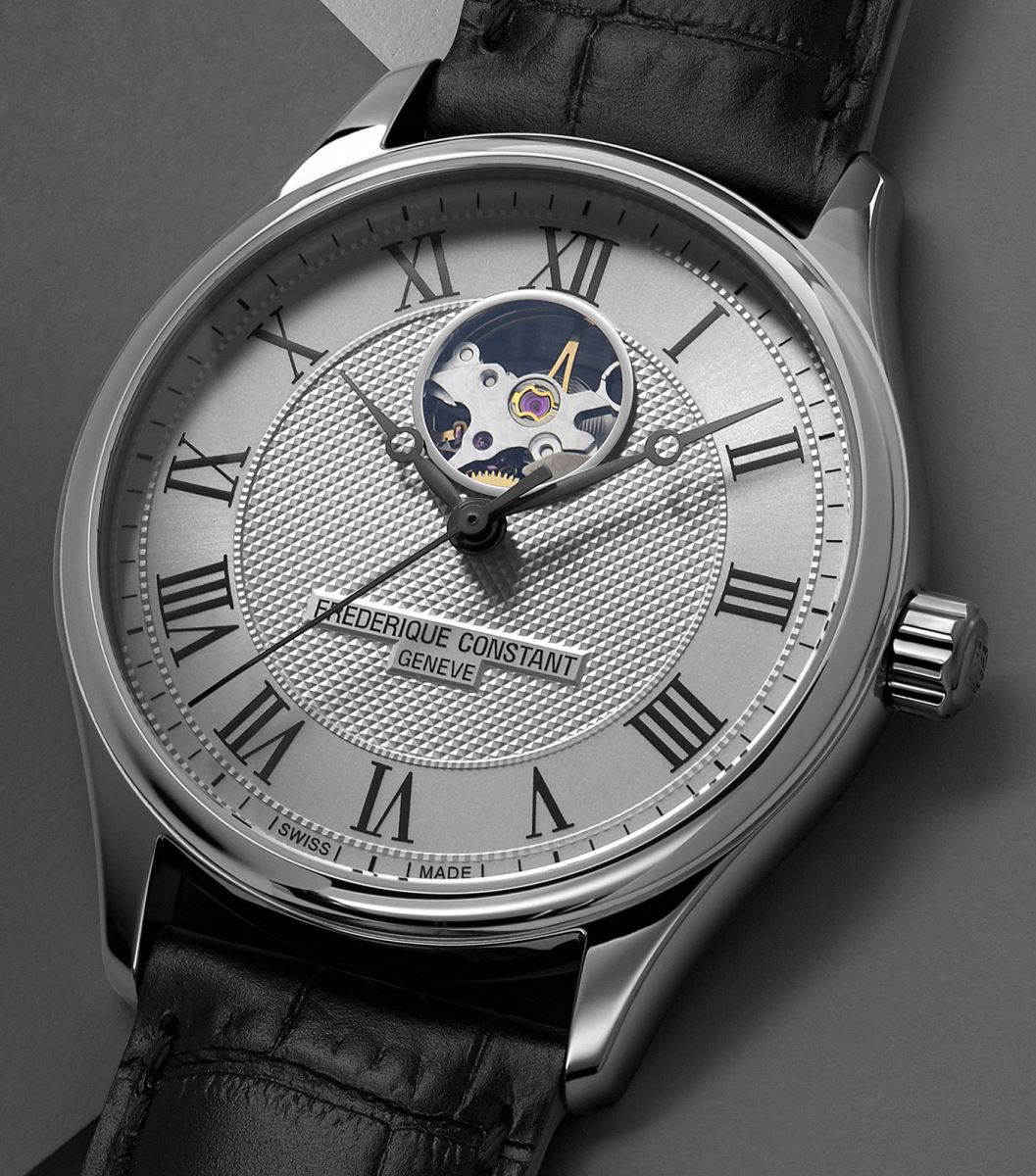 đồng hồ lộ cơ frederique constant classics heart beat automatic 