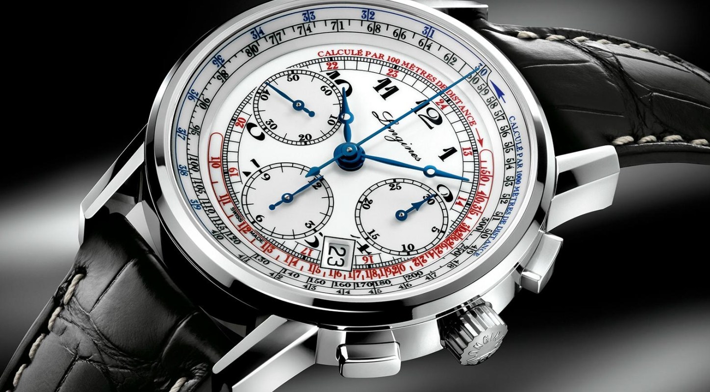 Đồng hồ Longines Tachymeter Automatic Chronograph