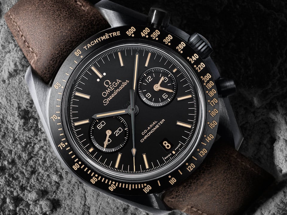 đồng hồ Omega nam Speedmaster Dark Side of the Moon